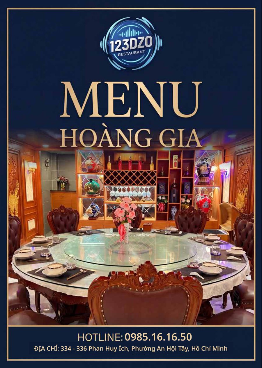 Menu Hoàng Gia
